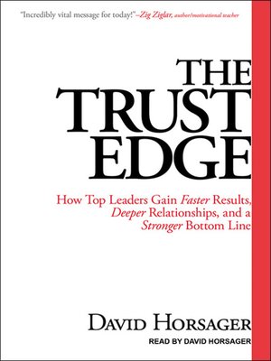 cover image of The Trust Edge